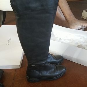 Calvin Klein helene knee boots